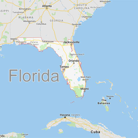 Florida state map