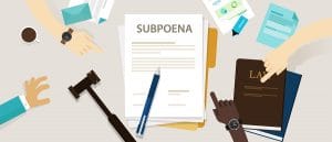 Privilege and responding to subpoena