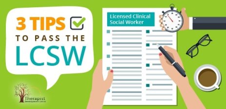3 Tips to Pass the LCSW Exam